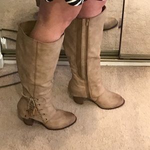 Torrid cream boots
